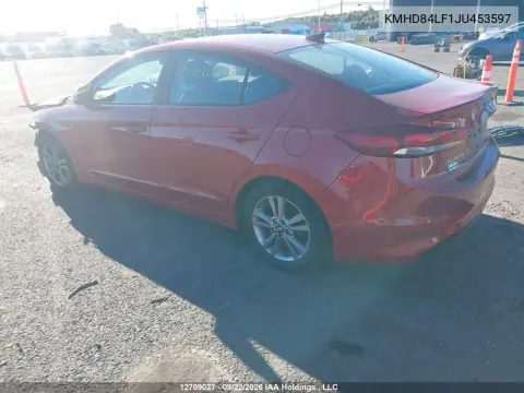2018 Hyundai Elantra Gl VIN KMHD84LF1JU453597 фото 3