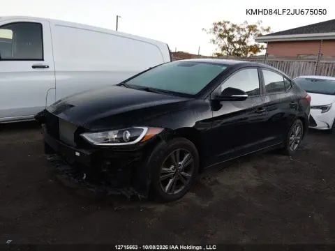 2018 Hyundai Elantra Sel/Value/Limited VIN KMHD84LF2JU675050 фото 3