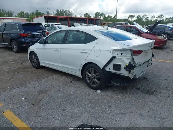 5NPD84LF1JH228708 — 2018 Hyundai Elantra, фото 3 с аукциона IAAI, Задняя часть