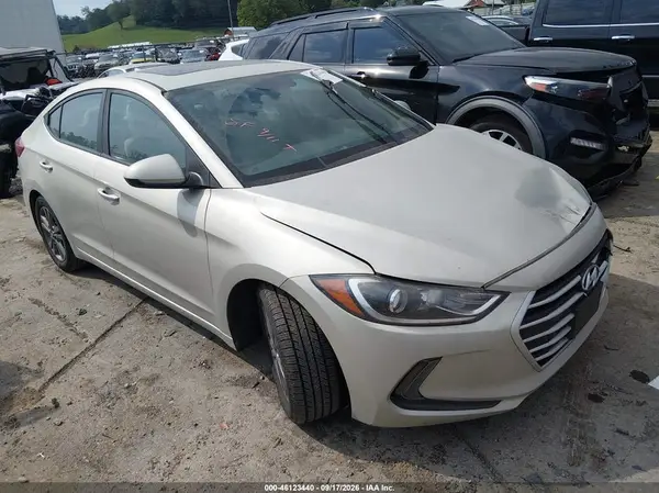 5NPD84LF1JH375899 — 2018 Hyundai Elantra, Передняя часть (Front End), фото до ремонта