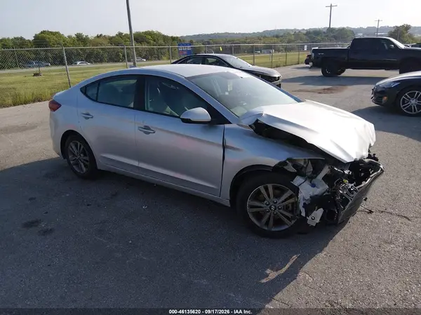 5NPD84LF5JH399820 — 2018 Hyundai Elantra, Передняя часть (Front End), фото до ремонта