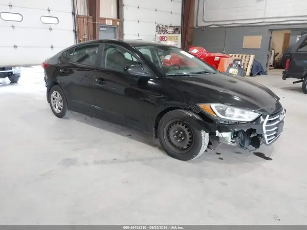 KMHD74LF7JU492021 — 2018 Hyundai Elantra, Передняя часть слева (Left Front), фото до ремонта
