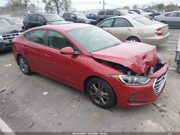 5NPD84LF3JH250810 — 2018 Hyundai Elantra, Передняя часть (Front End), фото до ремонта