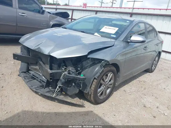 KMHD84LF3JU629369 — 2018 Hyundai Elantra, фото 2 с аукциона IAAI, Передняя часть