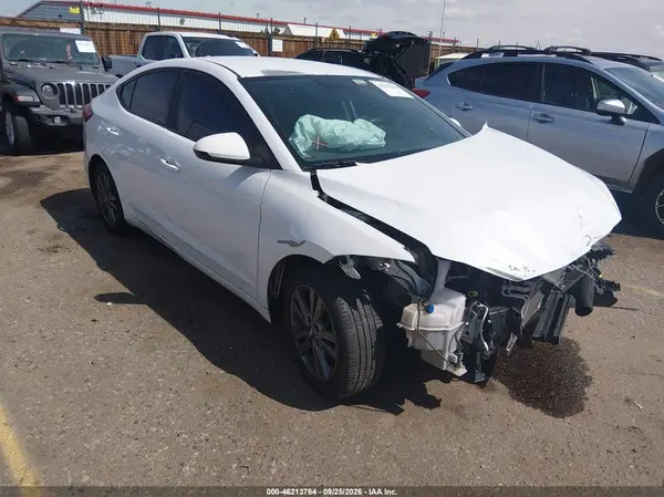 5NPD84LF8JH232173 — 2018 Hyundai Elantra, Передняя часть (Front End), фото до ремонта