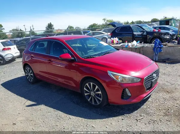 KMHH35LE1JU060292 — 2018 Hyundai Elantra, Передняя часть слева (Left Front), фото до ремонта