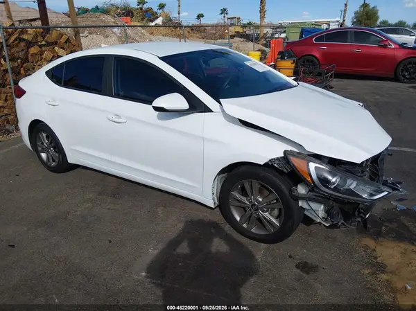 5NPD84LF9JH245160 — 2018 Hyundai Elantra, Передняя часть (Front End), фото до ремонта