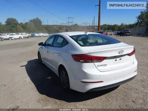 2018 Hyundai Elantra Sel VIN 5NPD84LF8JH224512 фото 4