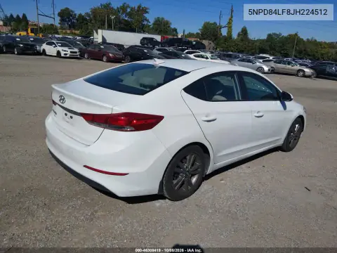 2018 Hyundai Elantra Sel VIN 5NPD84LF8JH224512 фото 5
