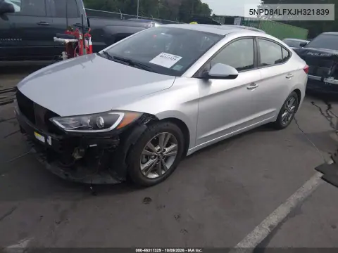 2018 Hyundai Elantra Value Edition VIN 5NPD84LFXJH321839 фото 3
