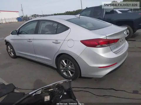 2018 Hyundai Elantra Value Edition VIN 5NPD84LFXJH321839 фото 4