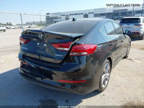 2018 Hyundai Elantra Limited VIN 5NPD84LF1JH275396 фото 5