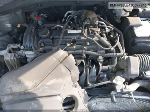 KMHH35LE4JU077846 — 2018 Hyundai Elantra, Передняя часть, фото до ремонта