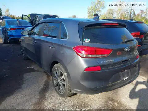 KMHH35LE4JU077846 — 2018 Hyundai Elantra, фото 4 с аукциона IAAI, Передняя часть
