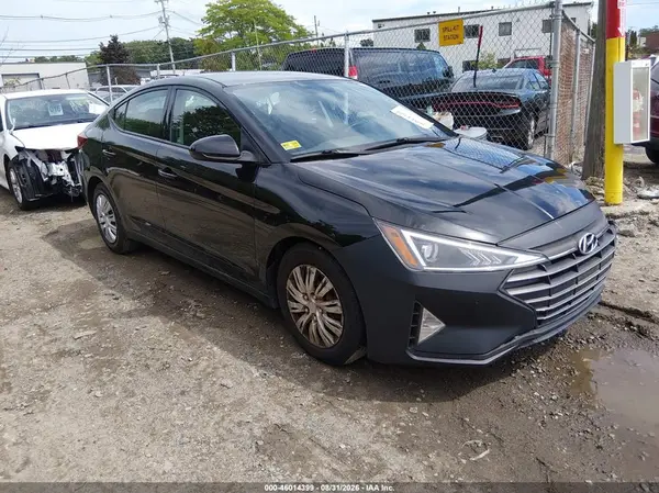 5NPD74LF7KH470391 — 2019 Hyundai Elantra, Передняя часть слева (Left Front), фото до ремонта