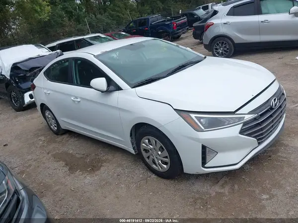 5NPD74LFXKH459918 — 2019 Hyundai Elantra, Передняя часть (Front End), фото до ремонта