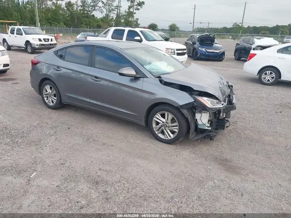 5NPD84LF1KH465099 — 2019 Hyundai Elantra, Передняя часть слева (Left Front), фото до ремонта