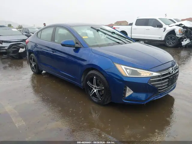 5NPD74LF1KH402488 — 2019 Hyundai Elantra, Повреждения снизу (Undercarriage), фото до ремонта