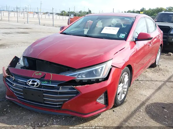 5NPD84LF5KH467678 — 2019 Hyundai Elantra, фото 2 с аукциона IAAI, Передняя часть