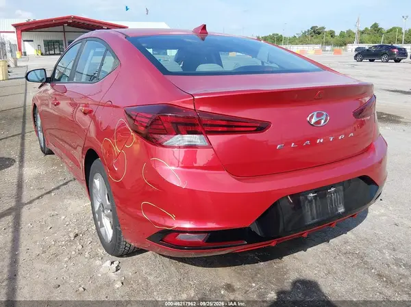 5NPD84LF5KH467678 — 2019 Hyundai Elantra, фото 3 с аукциона IAAI, Передняя часть