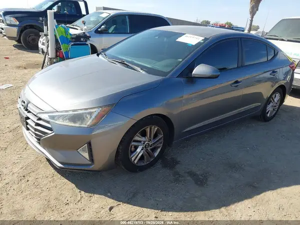 5NPD84LF1KH417778 — 2019 Hyundai Elantra, фото 2 с аукциона IAAI, Угон