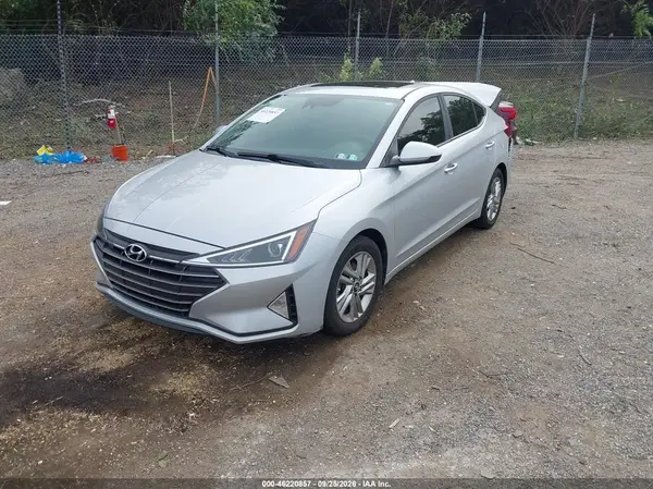 KMHD84LF7KU833478 — 2019 Hyundai Elantra, фото 2 с аукциона IAAI, Задняя часть