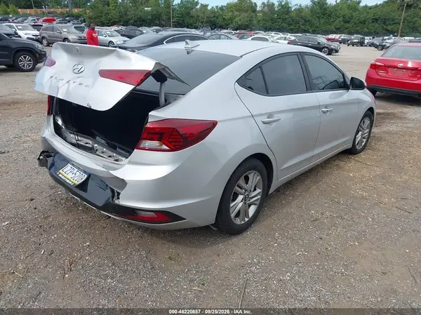 KMHD84LF7KU833478 — 2019 Hyundai Elantra, фото 4 с аукциона IAAI, Задняя часть