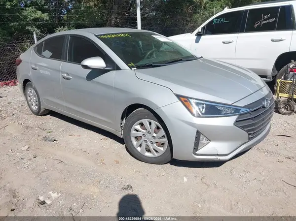 5NPD74LF6KH420047 — 2019 Hyundai Elantra, Задняя часть слева (Left Rear), фото до ремонта