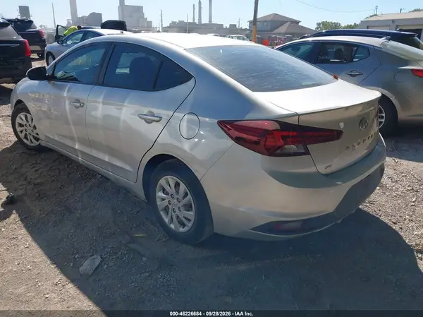 5NPD74LF6KH420047 — 2019 Hyundai Elantra, фото 3 с аукциона IAAI, Задняя часть слева