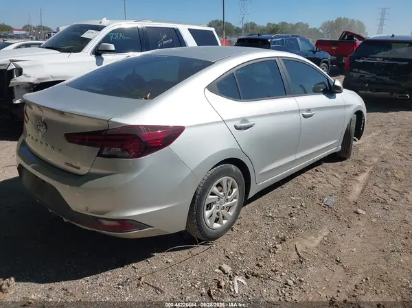 5NPD74LF6KH420047 — 2019 Hyundai Elantra, фото 4 с аукциона IAAI, Задняя часть слева