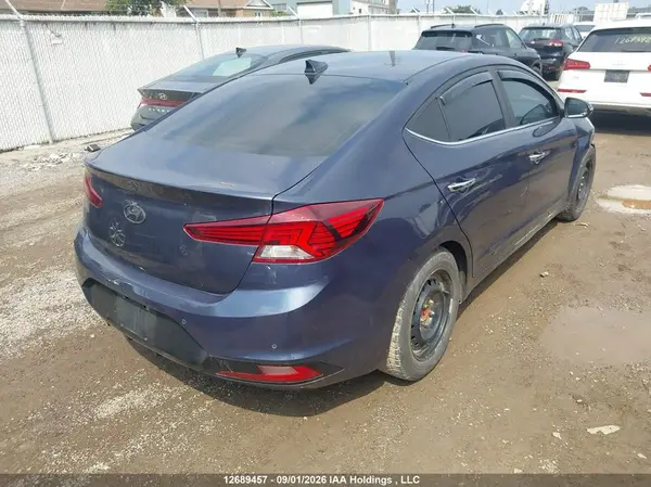 KMHD84LFXLU087237 — 2020 Hyundai Elantra, фото 4 с аукциона IAAI 01.10.2026, Передняя часть