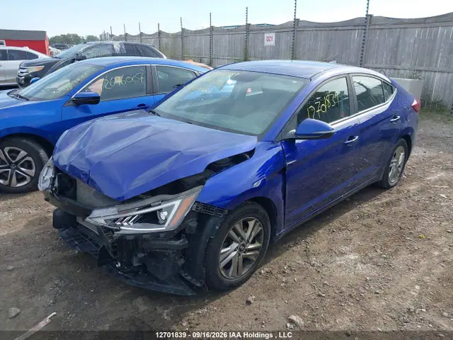 KMHD84LF1LU911030 — 2020 Hyundai Elantra, фото 2 с аукциона IAAI 13.10.2026, Передняя часть