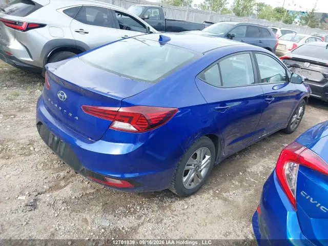 KMHD84LF1LU911030 — 2020 Hyundai Elantra, фото 4 с аукциона IAAI 13.10.2026, Передняя часть