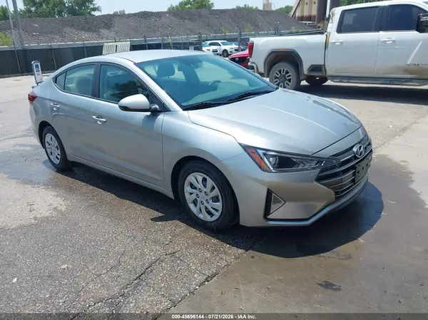 5NPD74LF0LH604756 — 2020 Hyundai Elantra, Град (Hail), фото до ремонта