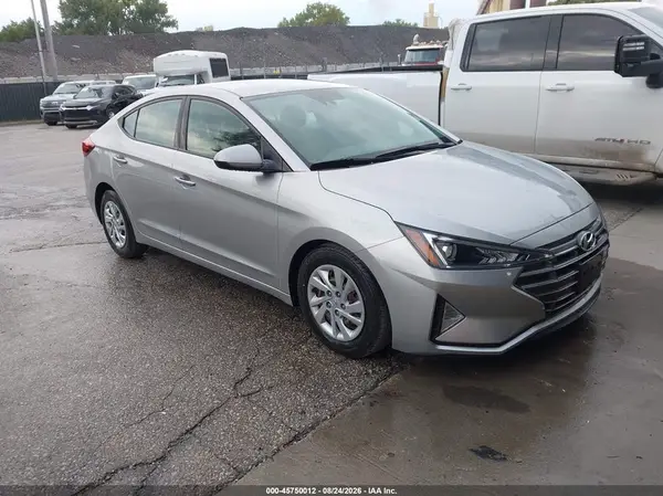 5NPD74LF4LH613430 — 2020 Hyundai Elantra, Град (Hail), фото до ремонта