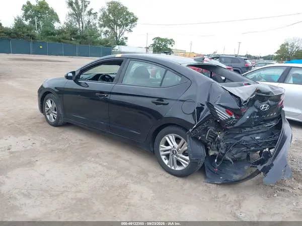 KMHD84LF9LU078397 — 2020 Hyundai Elantra, фото 3 с аукциона IAAI, Задняя часть