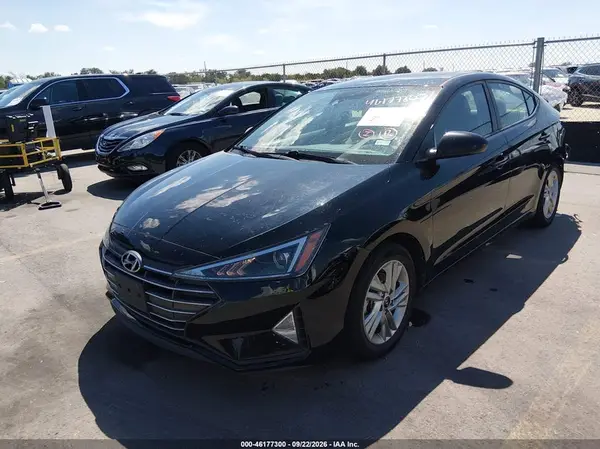KMHD84LFXLU070860 — 2020 Hyundai Elantra, фото 2 с аукциона IAAI, Задняя часть справа