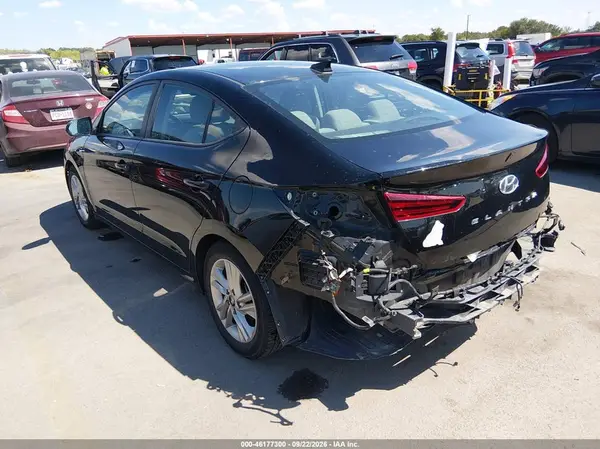 KMHD84LFXLU070860 — 2020 Hyundai Elantra, фото 3 с аукциона IAAI, Задняя часть справа