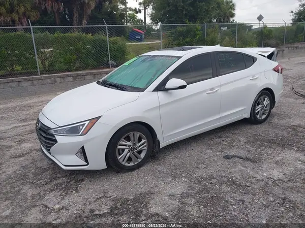 5NPD84LF6LH603091 — 2020 Hyundai Elantra, фото 2 с аукциона IAAI 08.10.2026, Задняя часть