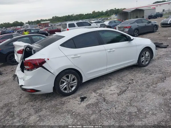 5NPD84LF6LH603091 — 2020 Hyundai Elantra, фото 4 с аукциона IAAI 08.10.2026, Задняя часть