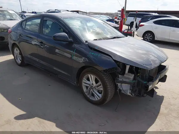 5NPD84LF9LH580373 — 2020 Hyundai Elantra, Передняя часть (Front End), фото до ремонта