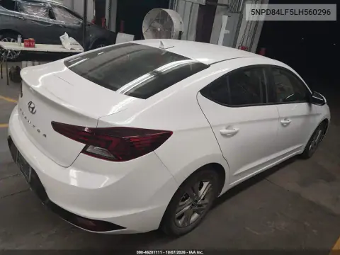 2020 Hyundai Elantra Sel VIN 5NPD84LF5LH560296 фото 4