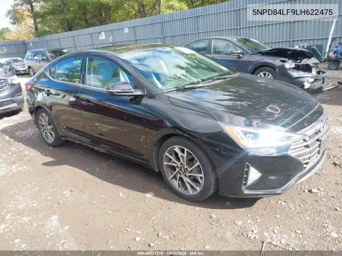 5NPD84LF9LH622475 — 2020 Hyundai Elantra, Электрика, фото до ремонта