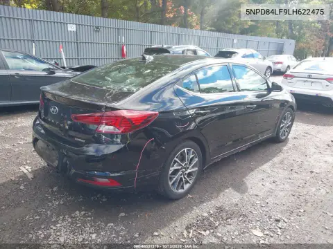 2020 Hyundai Elantra Limited VIN 5NPD84LF9LH622475 фото 4