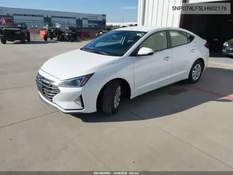 5NPD74LF5LH602176 — 2020 Hyundai Elantra, фото 3 с аукциона IAAI 21.10.2026, Естественный износ