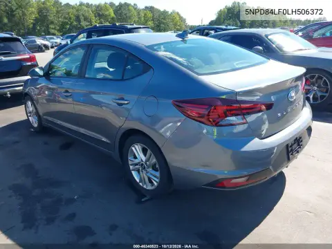 2020 Hyundai Elantra Sel VIN 5NPD84LF0LH506372 фото 3