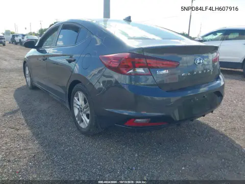 2020 Hyundai Elantra Sel VIN 5NPD84LF4LH607916 фото 4