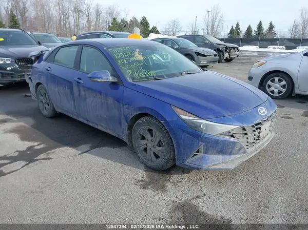 KMHLM4AJ6MU005469 — 2021 Hyundai Elantra, Задняя часть (Rear), фото до ремонта