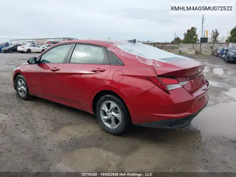 2021 Hyundai Elantra Essential Ivt With Hyundai Smartsense Package VIN KMHLM4AG5MU072522 фото 4