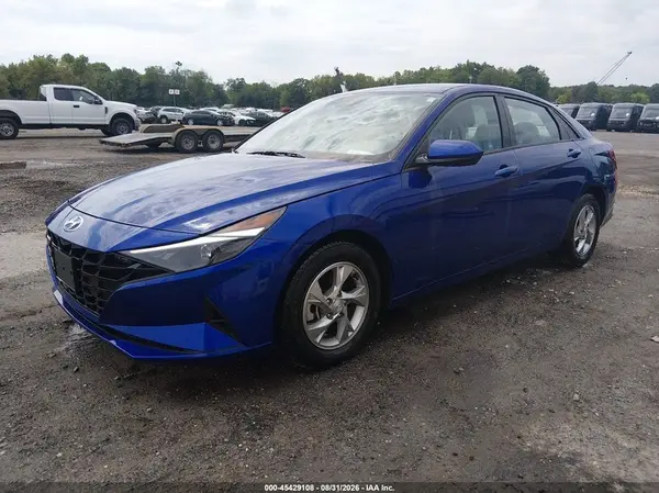 5NPLL4AG6MH048537 — 2021 Hyundai Elantra, фото 2 с аукциона IAAI 05.10.2026, Естественный износ